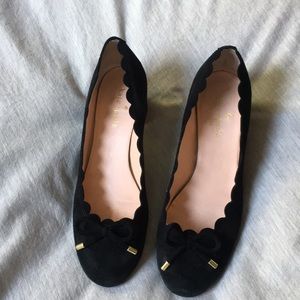 Kate Spade ♠️ black suede pumps
